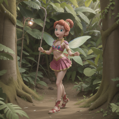 Image For Post Anime, fairy, alien, jungle, police officer, circus, HD, 4K, AI Generated Art