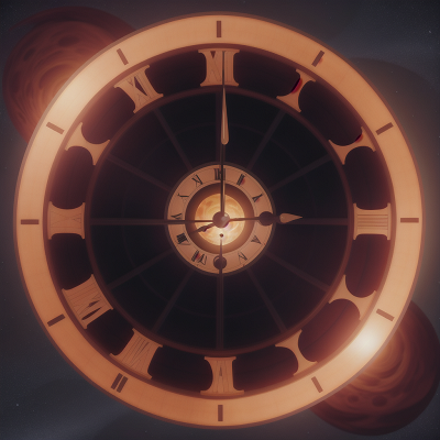 Image For Post Anime, solar eclipse, maze, clock, cowboys, musician, HD, 4K, AI Generated Art