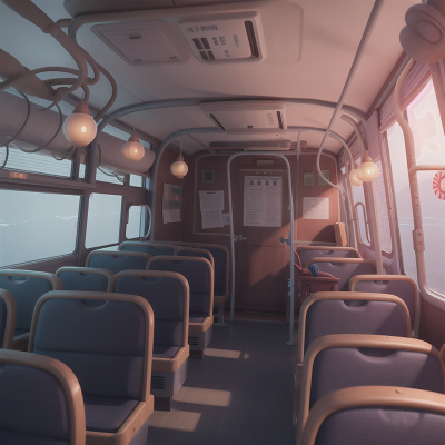 Image For Post Anime, teacher, confusion, underwater city, bus, anger, HD, 4K, AI Generated Art