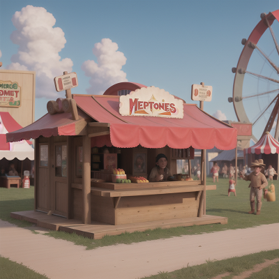 Image For Post Anime, circus, farmer, hot dog stand, futuristic metropolis, zombie, HD, 4K, AI Generated Art