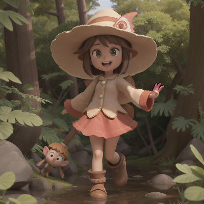 Image For Post Anime, fairy dust, bigfoot, drought, hat, tsunami, HD, 4K, AI Generated Art
