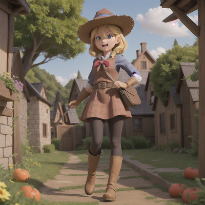Image For Post Anime, hero, map, witch, hidden trapdoor, farmer, HD, 4K, AI Generated Art