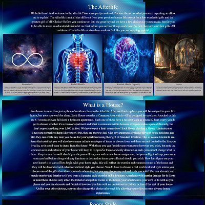 Image For Post The Afterlife CYOA by  Foxpenguin