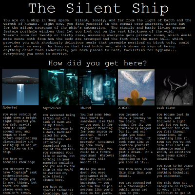 Image For Post The Silent Ship CYOA from /tg/