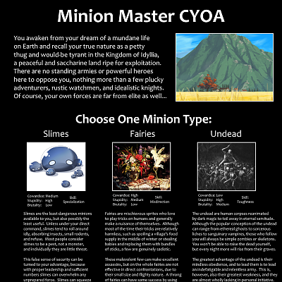 Image For Post Minion Master CYOA (from /tg/)