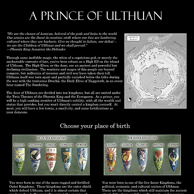 Image For Post A Prince of Ulthuan CYOA from /tg/