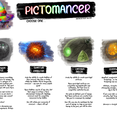 Image For Post Pictomancer - Fantastic Fruit CYOA by Null_Syntax