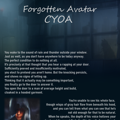 Image For Post Forgotten Avatar CYOA by carnalite