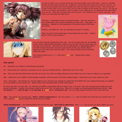 Image For Post You Become a Magical Girl CYOA from /tg/