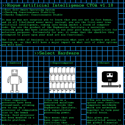 Image For Post Rogue Artificial Intelligence CYOA