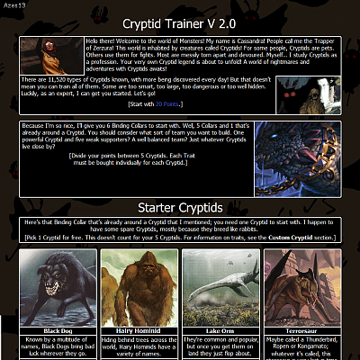Image For Post Cryptid Trainer V 2.0