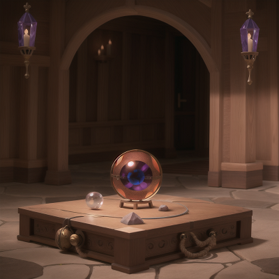 Image For Post Anime, ancient scroll, crystal ball, violin, hidden trapdoor, betrayal, HD, 4K, AI Generated Art