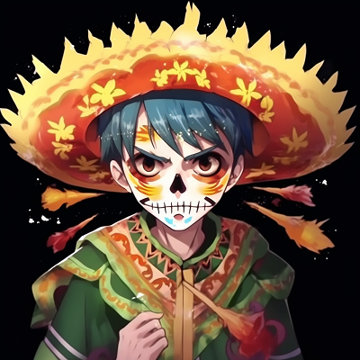 Image For Post | Anime character in a mariachi suit, detailed attire and metallic accents. mexican anime pfp boys pfp for discord. - [Mexican Anime Pfp Collection](https://hero.page/pfp/mexican-anime-pfp-collection)