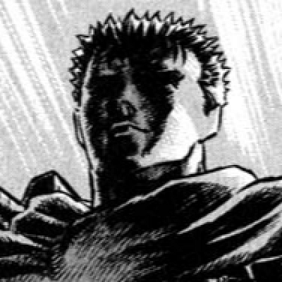 Image For Post | Aesthetic anime & manga PFP for discord, Berserk, The Fugitives - 42, Page 9, Chapter 42. 1:1 square ratio. Aesthetic pfps dark, color & black and white. - [Anime Manga PFPs Berserk, Chapters 0.09](https://hero.page/pfp/anime-manga-pfps-berserk-chapters-0.09-42-aesthetic-pfps)