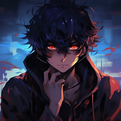 Image For Post | A mysterious dark anime character, intense facial expression and muted colors. dark anime guy pfp styles pfp for discord. - [anime pfp guy](https://hero.page/pfp/anime-pfp-guy)