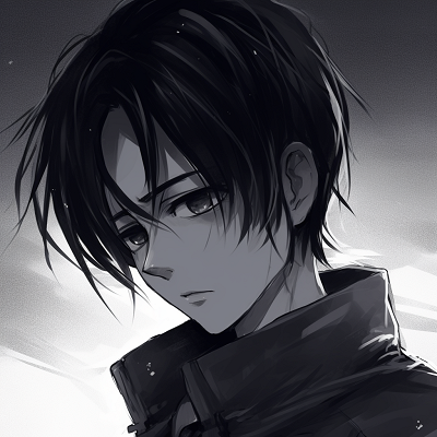Image For Post | Levi Ackerman from Attack on Titan, stern expression and sharp lines. best selections of anime pfp guy pfp for discord. - [anime pfp guy](https://hero.page/pfp/anime-pfp-guy)