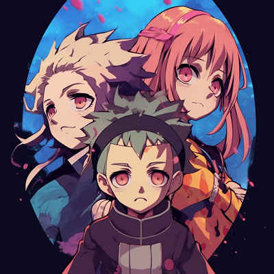 Image For Post | Main trio from the Leaf Village, detailed character designs and unique poses. anime trio matching pfp pfp for discord. - [Anime Trio PFP](https://hero.page/pfp/anime-trio-pfp)