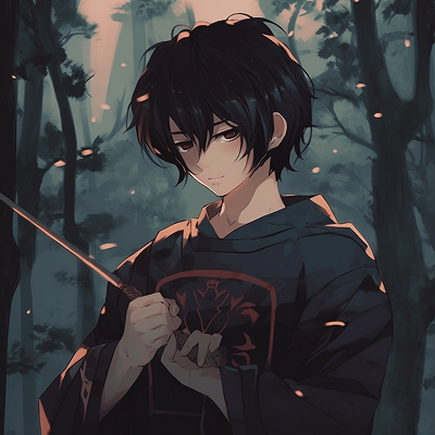 Image For Post | Silhouette of Samurai character, delicate linework and high contrast in the backdrop. aesthetic anime pfp boys pfp for discord. - [Aesthetic Anime Pfp Focus](https://hero.page/pfp/aesthetic-anime-pfp-focus)