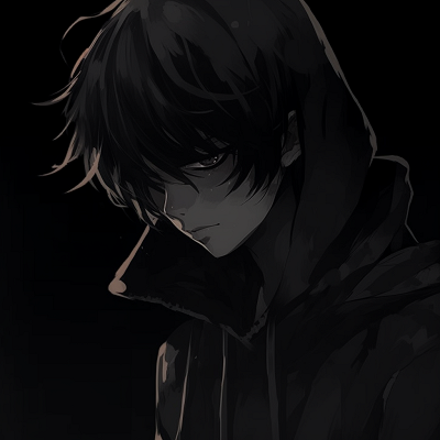 Image For Post | Profile of a male anime character cloaked in shadows, soft edges and muted colors. darkness anime pfp males pfp for discord. - [Darkness Anime PFP Collection](https://hero.page/pfp/darkness-anime-pfp-collection)