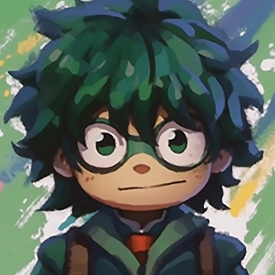 Image For Post | Deku in a thoughtful pose, reflecting his analytical character, emphasis on facial expressions. pfp for school boys pfp for discord. - [PFP for School Profiles](https://hero.page/pfp/pfp-for-school-profiles)