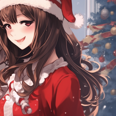 Image For Post | Two characters, the male bearing a Santa hat and the female with reindeer antlers, under a starlit sky, their smiles radiant and expressive in the cool glow. artistic christmas matching pfp pfp for discord. - [christmas matching pfp, aesthetic matching pfp ideas](https://hero.page/pfp/christmas-matching-pfp-aesthetic-matching-pfp-ideas)