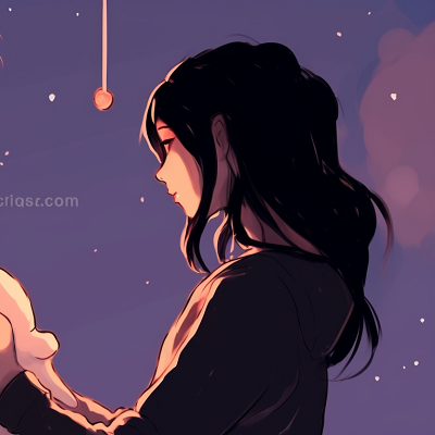 Image For Post | Two characters under a star-filled sky, cool colors and whispering expressions. classic matching pfp for timeless couples pfp for discord. - [matching pfp for couples, aesthetic matching pfp ideas](https://hero.page/pfp/matching-pfp-for-couples-aesthetic-matching-pfp-ideas)