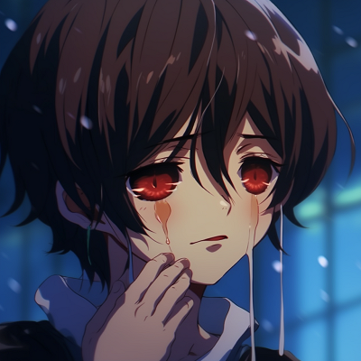 Image For Post | Animated character with tears streaming down, impeccable use of vibrant and contrasting colors expressive crying anime pfp pfp for discord. - [Crying Anime PFP](https://hero.page/pfp/crying-anime-pfp)