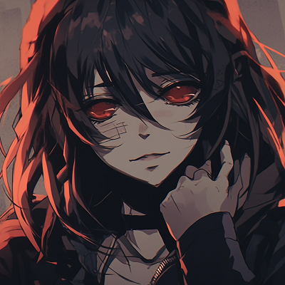 Image For Post | Anime girl characterized by grunge aesthetics, distressed linework and muted hues. stunning grunge anime girl aesthetics - [Superior Anime Grunge Pfp](https://hero.page/pfp/superior-anime-grunge-pfp)