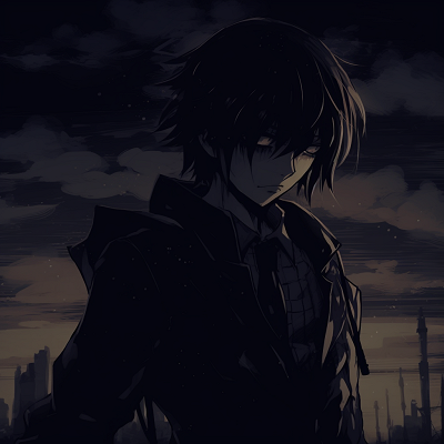 Image For Post | An anime character at night, captured in a dynamic stance which is crisply offset by the backdrop of dark shadows and cold color tones. darkness anime pfp characters pfp for discord. - [Darkness Anime PFP Collection](https://hero.page/pfp/darkness-anime-pfp-collection)