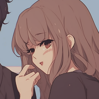 Image For Post | Two characters, eye-contact suggesting a shared understanding or secret, with a   pastel background and soft shading. pfp matching for various moods pfp for discord. - [pfp matching, aesthetic matching pfp ideas](https://hero.page/pfp/pfp-matching-aesthetic-matching-pfp-ideas)