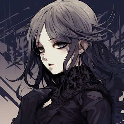Image For Post | Innovative gothic anime styling portrayed through heavy makeup and detailed clothing, high contrast. preparing goth anime girl pfp pfp for discord. - [Goth Anime Girl PFP](https://hero.page/pfp/goth-anime-girl-pfp)