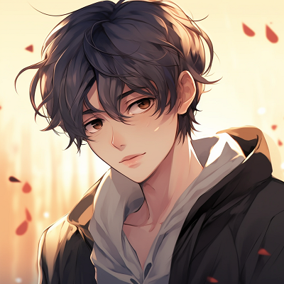 Image For Post | Anime protagonist staring into distance with a thoughtful expression, muted palette and fine linework. cute anime guys pfp pfp for discord. - [anime guys pfp suggestions](https://hero.page/pfp/anime-guys-pfp-suggestions)