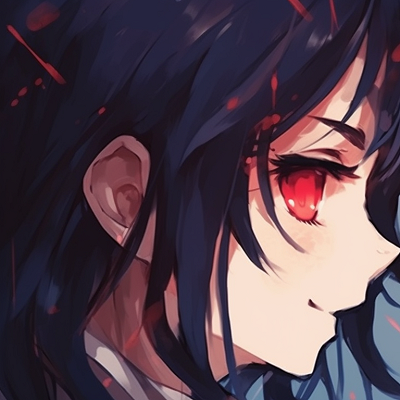 Image For Post | Two characters, contrasting blue and red hues, gazing into each other's eyes. twinning profile pictures in anime for besties pfp for discord. - [matching pfp for 2 friends anime, aesthetic matching pfp ideas](https://hero.page/pfp/matching-pfp-for-2-friends-anime-aesthetic-matching-pfp-ideas)