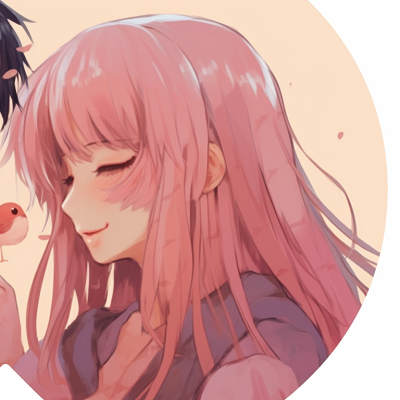 Image For Post | Two characters subtly tilting towards each other, soft shading and peaceful expressions, under a cloud of musical notes. awesome cute matching pfp for lovebirds pfp for discord. - [cute matching pfp for couples, aesthetic matching pfp ideas](https://hero.page/pfp/cute-matching-pfp-for-couples-aesthetic-matching-pfp-ideas)