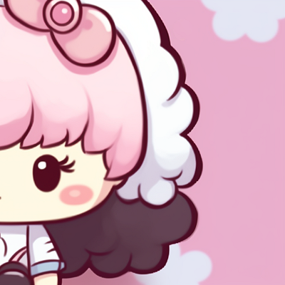 Image For Post | Two Sanrio comrades, with a sweet twinkle in their eyes, gracefully standing back-to-back. sanrio charming matching pfp pfp for discord. - [sanrio matching pfp, aesthetic matching pfp ideas](https://hero.page/pfp/sanrio-matching-pfp-aesthetic-matching-pfp-ideas)
