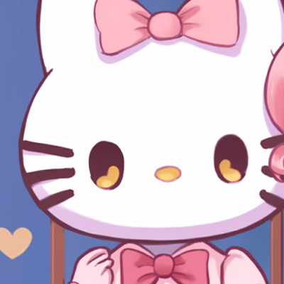 Image For Post | Two characters, Hello Kitty details and matching pink bows. hello kitty pfp matching trends pfp for discord. - [hello kitty pfp matching, aesthetic matching pfp ideas](https://hero.page/pfp/hello-kitty-pfp-matching-aesthetic-matching-pfp-ideas)