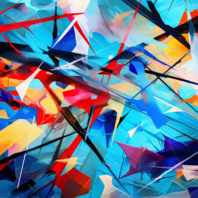 Image For Post Creative Chaos Amidst Abstract Landscapes - Wallpaper