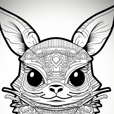 Image For Post | A complex design of Pikachu; created with rich, intricate elements. printable coloring page, black and white, free download - [Pokemon Drawing Sketch Coloring Pages ](https://hero.page/coloring/pokemon-drawing-sketch-coloring-pages-fun-for-adults-and-kids)