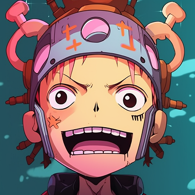 Image For Post | Funny profile view of Chopper, well-defined outlines and a playful atmosphere. matched sets of funny anime pfps - [Funny Anime PFP Gallery](https://hero.page/pfp/funny-anime-pfp-gallery)