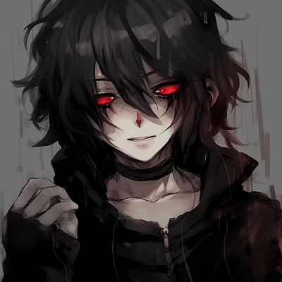 Image For Post | Shadowy character with emo aesthetics, heavy on gray tones and somber expressions. emo anime pfp characters - [emo anime pfp Collection](https://hero.page/pfp/emo-anime-pfp-collection)
