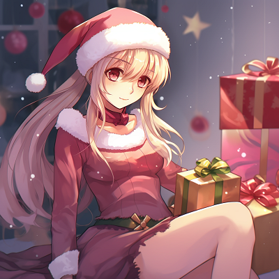 Image For Post | Sailor Moon surrounded by Christmas decorations, pastel colors with soft shading. christmas anime themed wallpapers - [anime christmas pfp optimized space](https://hero.page/pfp/anime-christmas-pfp-optimized-space)