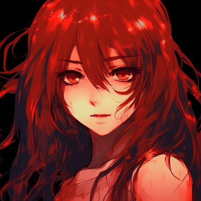 Image For Post | Animation focusing on the glowing eyes of a red-haired anime girl, enchanting and vibrant hues. red anime girl pfp gif collection - [Red Anime PFP Compilation](https://hero.page/pfp/red-anime-pfp-compilation)
