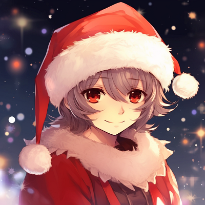 Image For Post | Full-length view of anime girl dressed in a Santa outfit, featuring a soft palette and fluid lines. christmas anime pfp - [anime christmas pfp optimized space](https://hero.page/pfp/anime-christmas-pfp-optimized-space)