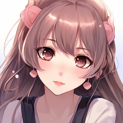 Image For Post | Anime girl with a pout, soft colors and cute expressions. 512x512 anime pfp cute style - [512x512 Anime pfp Collection](https://hero.page/pfp/512x512-anime-pfp-collection)