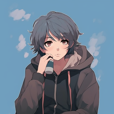 Image For Post | Anime character depicted in a modern, minimalistic style, subtle color variation and delicate linework. modern chill anime pfp - [Chill Anime PFP Universe](https://hero.page/pfp/chill-anime-pfp-universe)