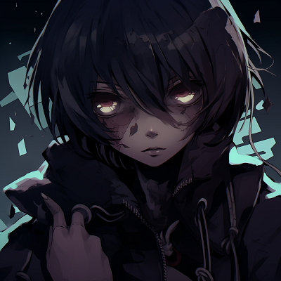 Image For Post | Monochrome depiction of an emo anime boy, striking black and white contrasts. cute emo pfp anime gallery - [Emo Pfp Anime Gallery](https://hero.page/pfp/emo-pfp-anime-gallery)