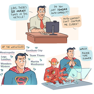 Image For Post Superman goofs