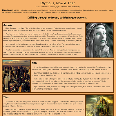 Image For Post Olympus, Now & Then CYOA (by acheld)