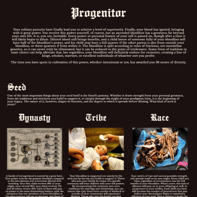 Image For Post Progenitor CYOA by Cruxador