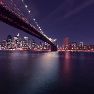 Image For Post bridge at night